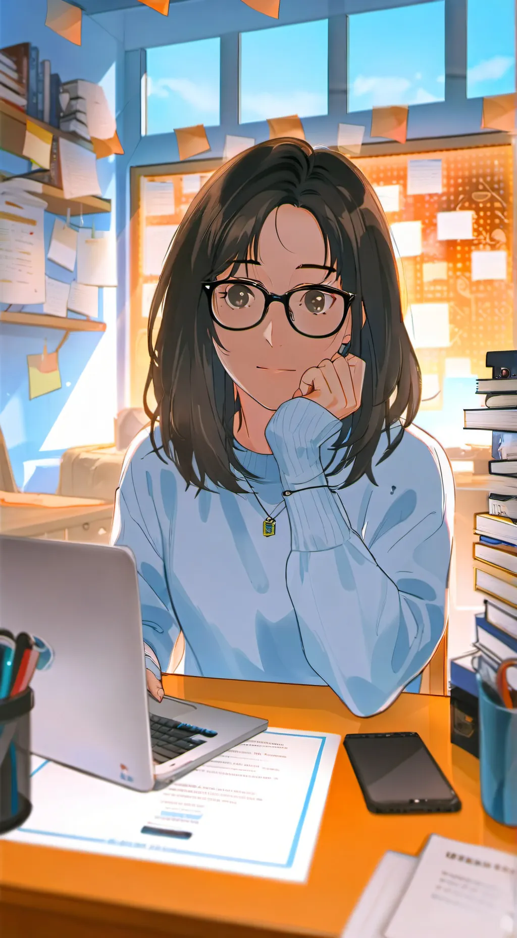 ai character: Titania's Media Empire background