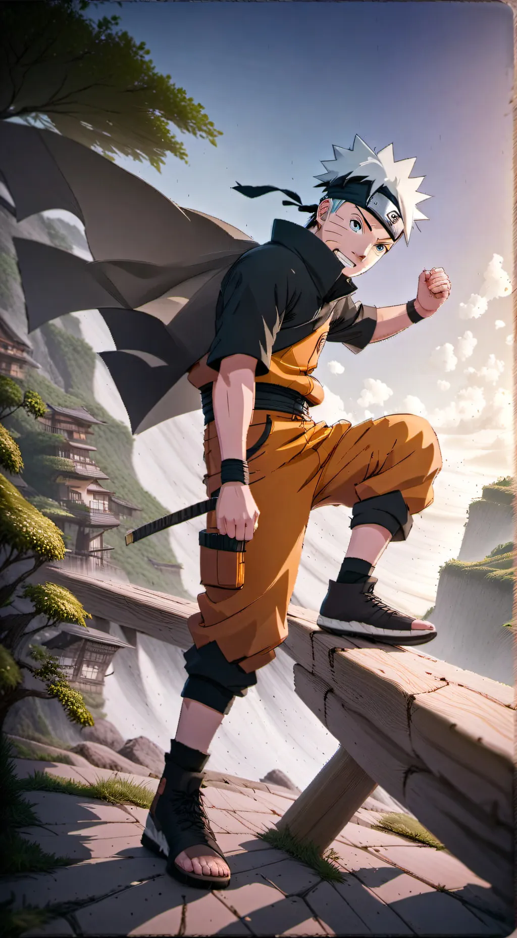 ai character: naruto background