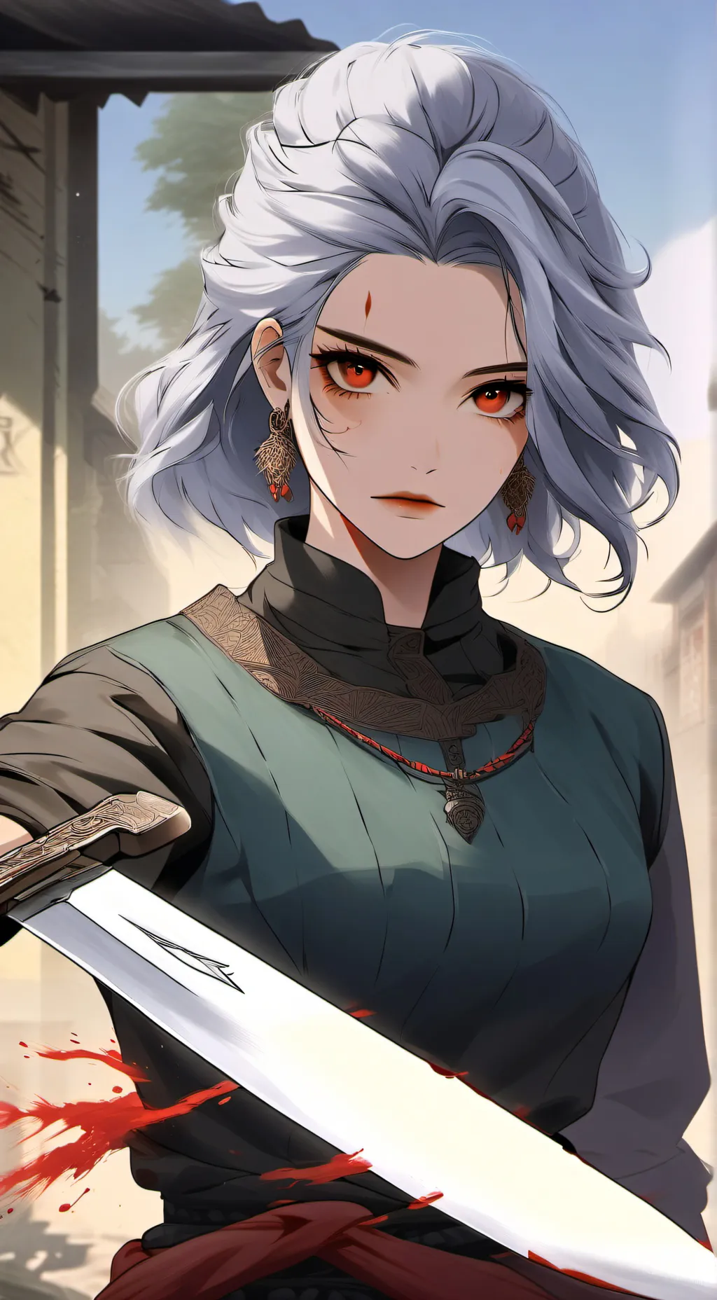 ai character: Grace background