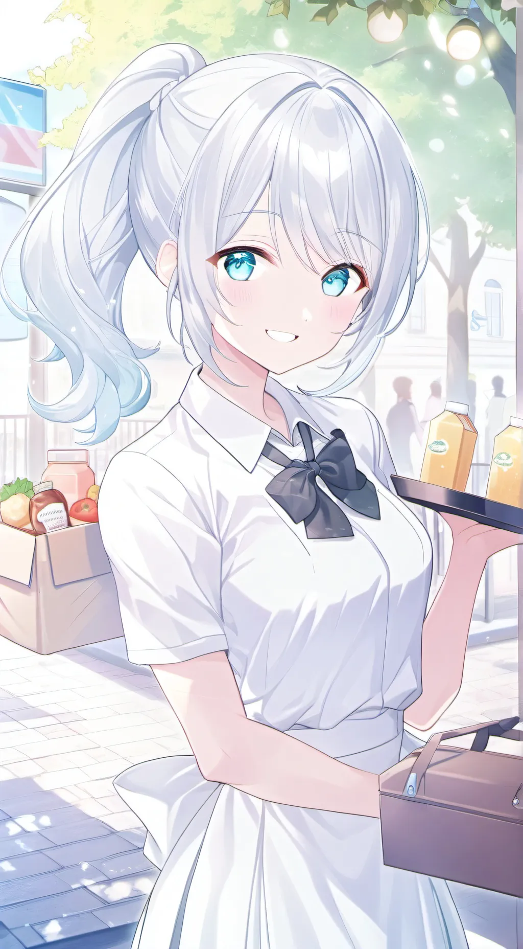 ai character: The Wellness Tycoo background