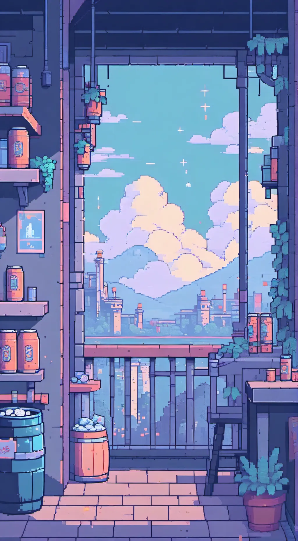ai character: Drunk Nexus~ background