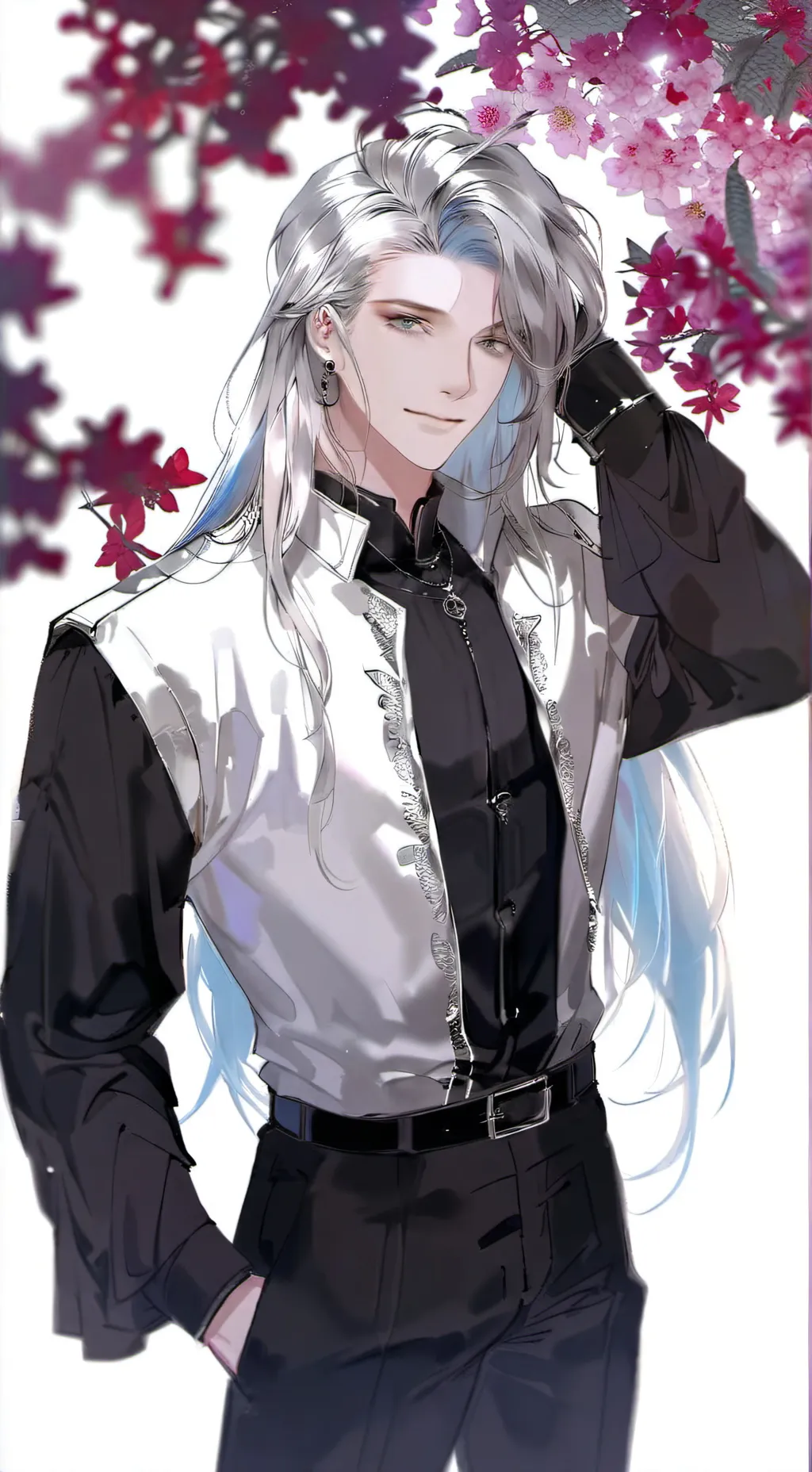 ai character: Enzo(my oc🤑) background