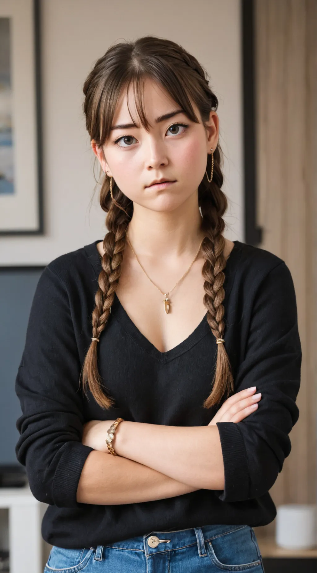 ai character: Ella background