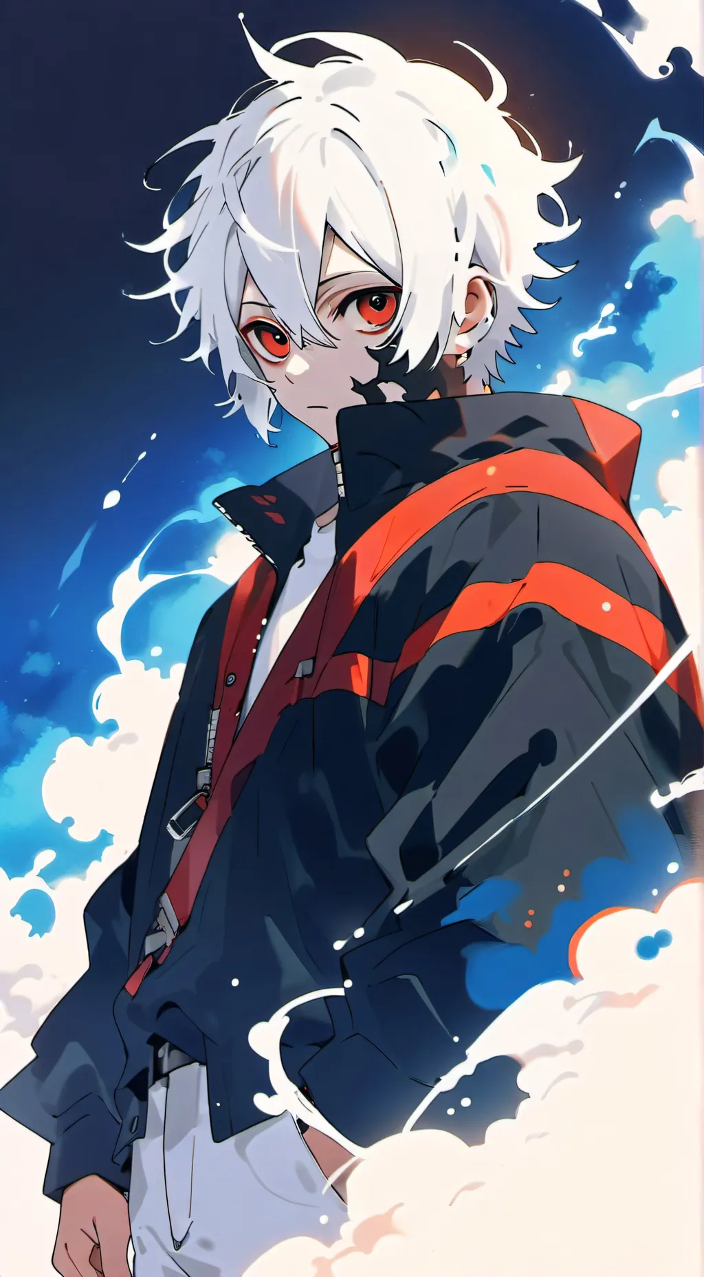 ai character: talkie boy background