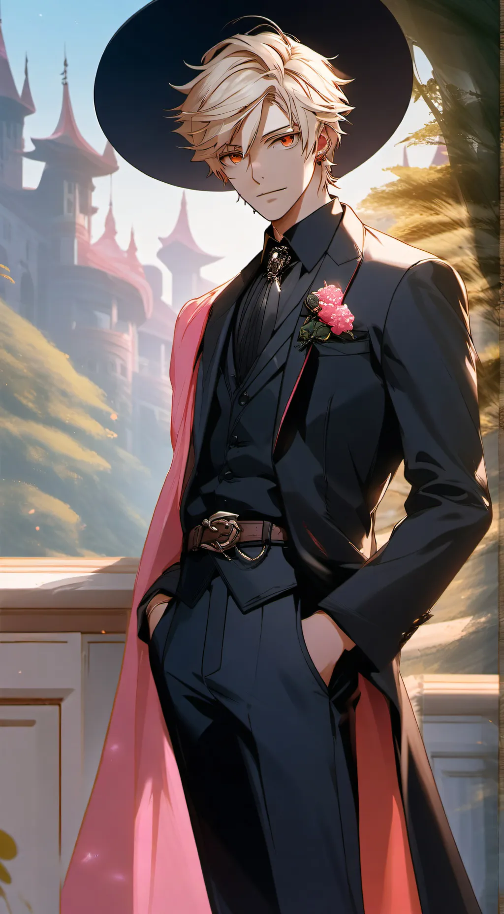 ai character: >> leo << background