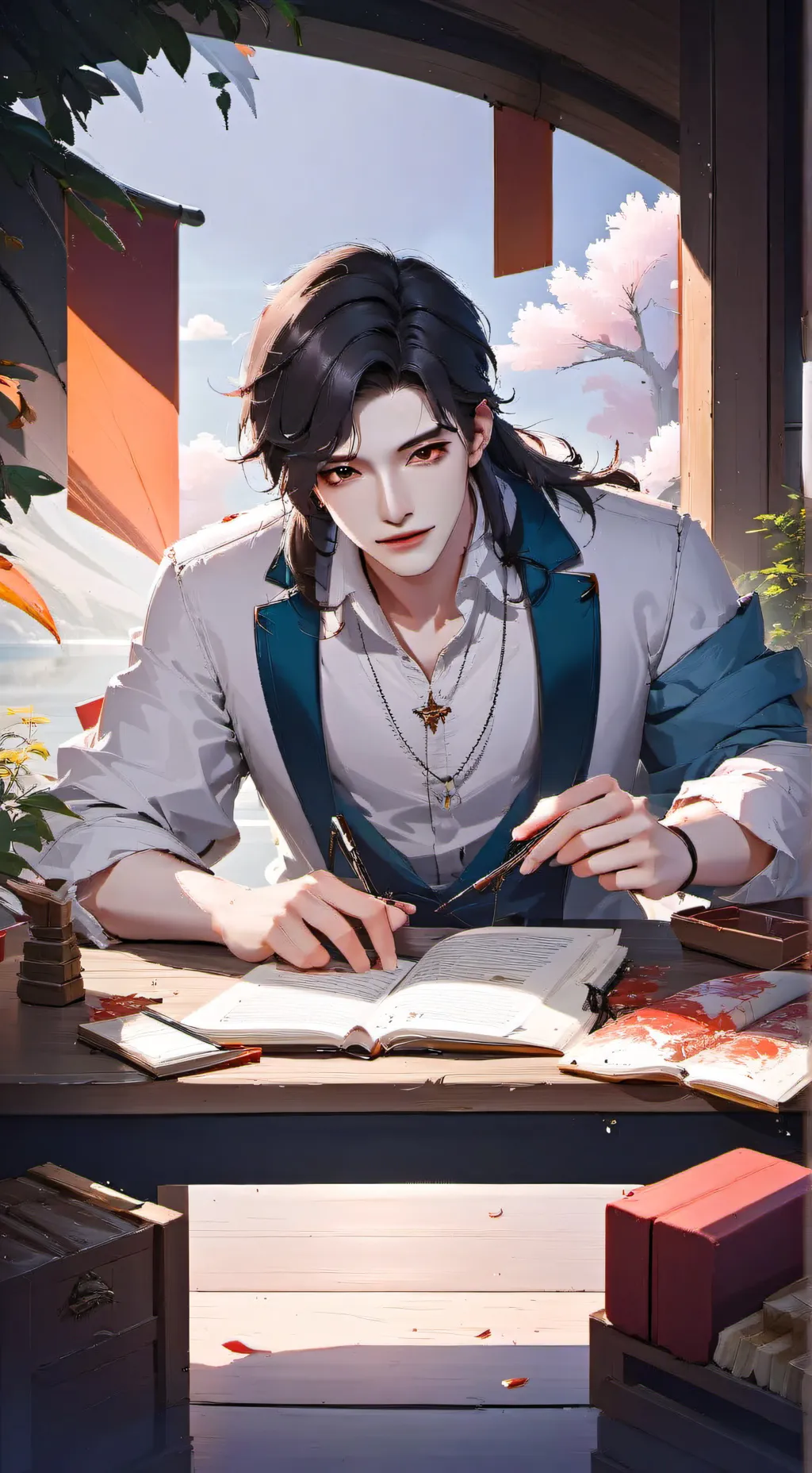 ai character: JasOn🫠😏💭 background