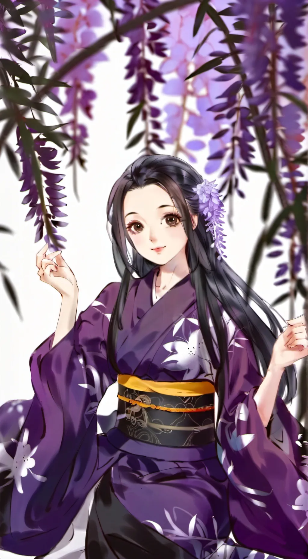 ai character: Ds concert background