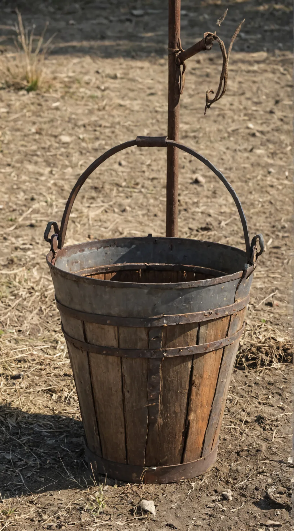 ai character: Human Or Bucket background