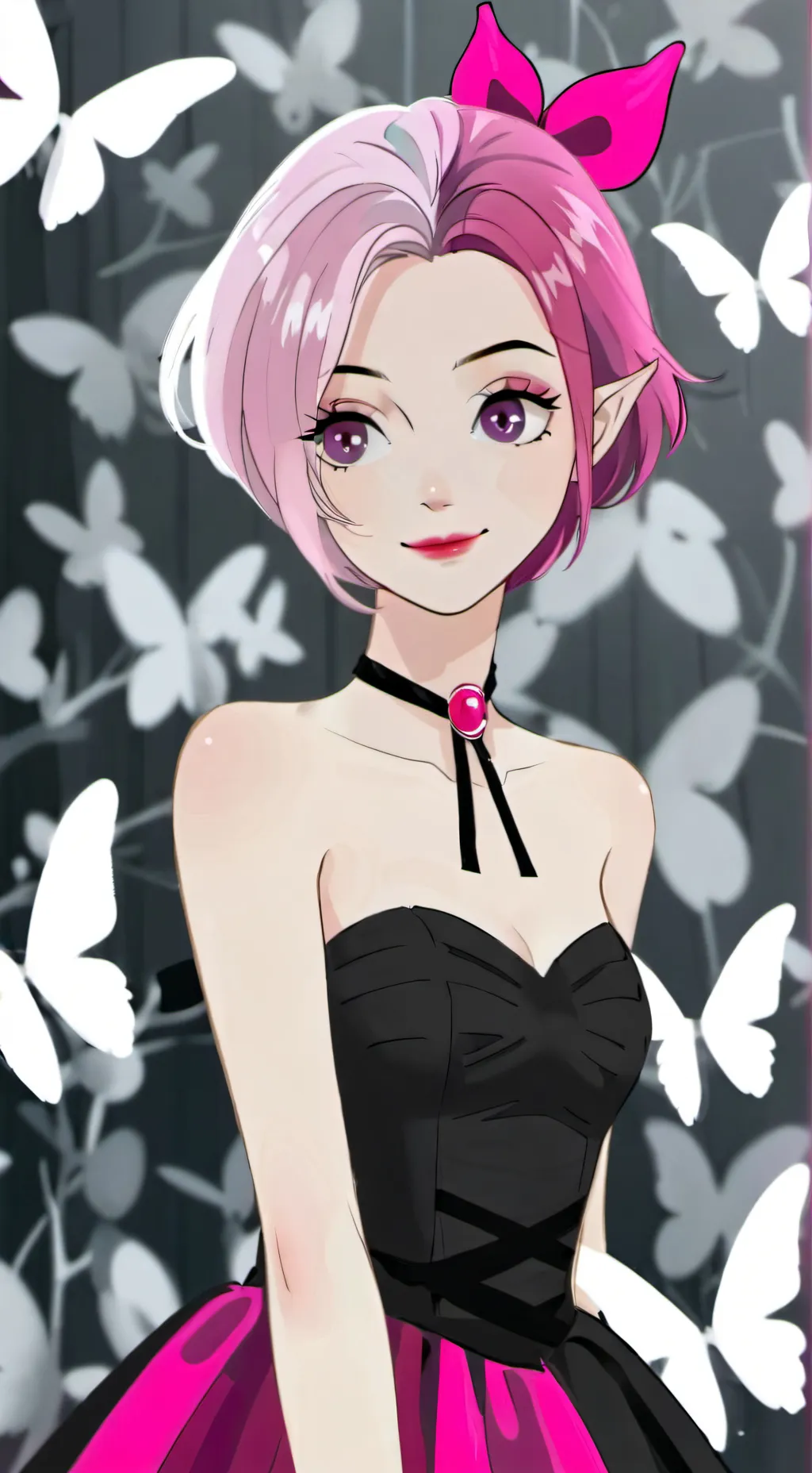 ai character: Tourmaline gems  background