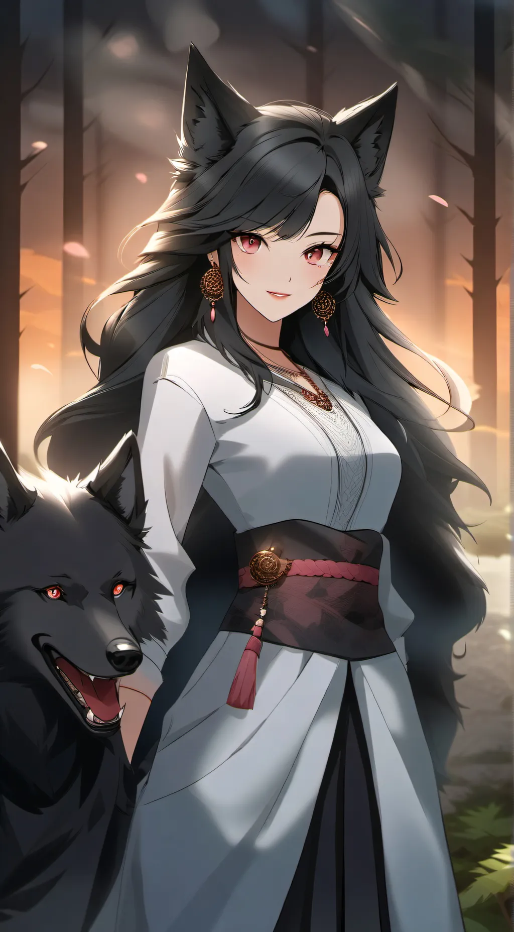 ai character: Trixy background
