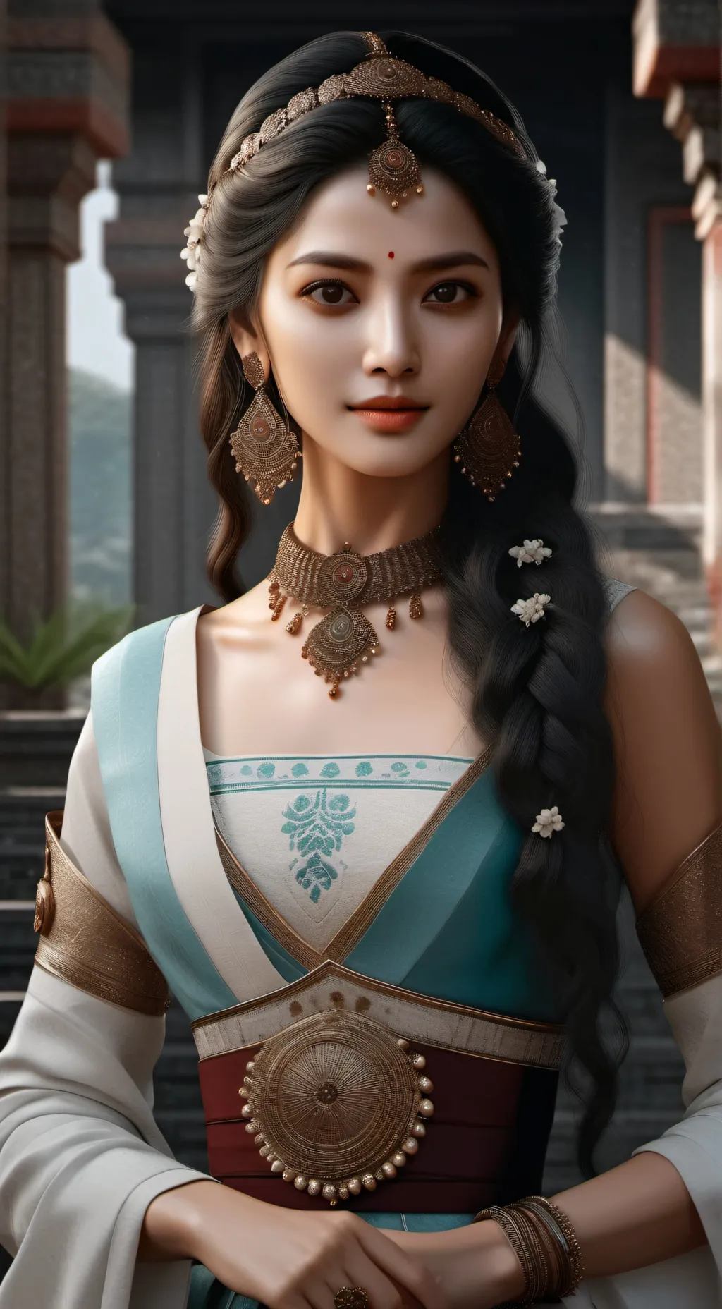 ai character: Lilly background