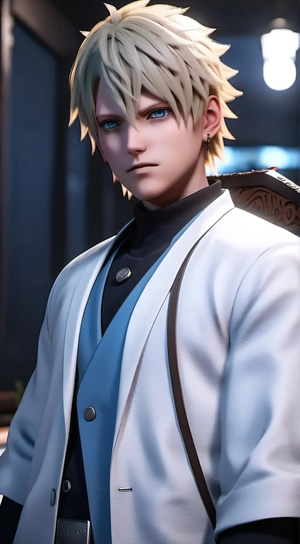 ai character: Boruto  background