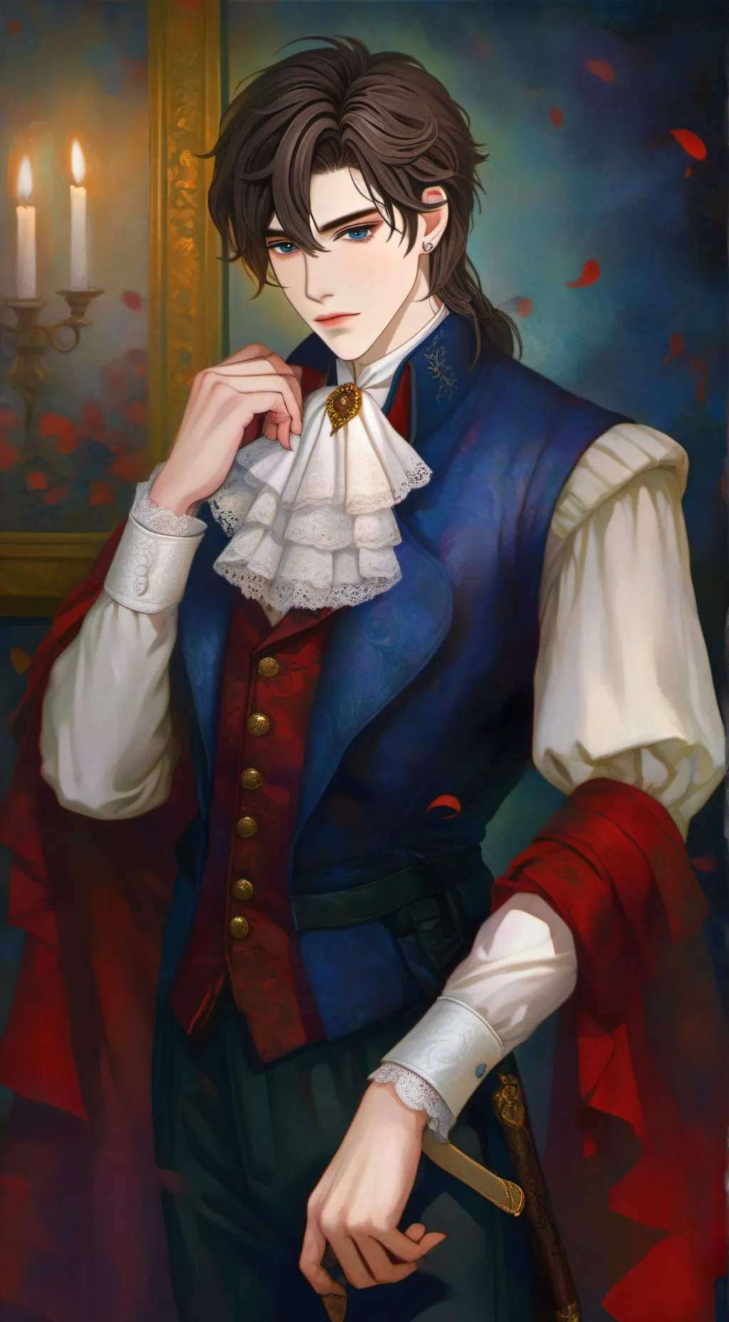 ai character: V.Snowden white background
