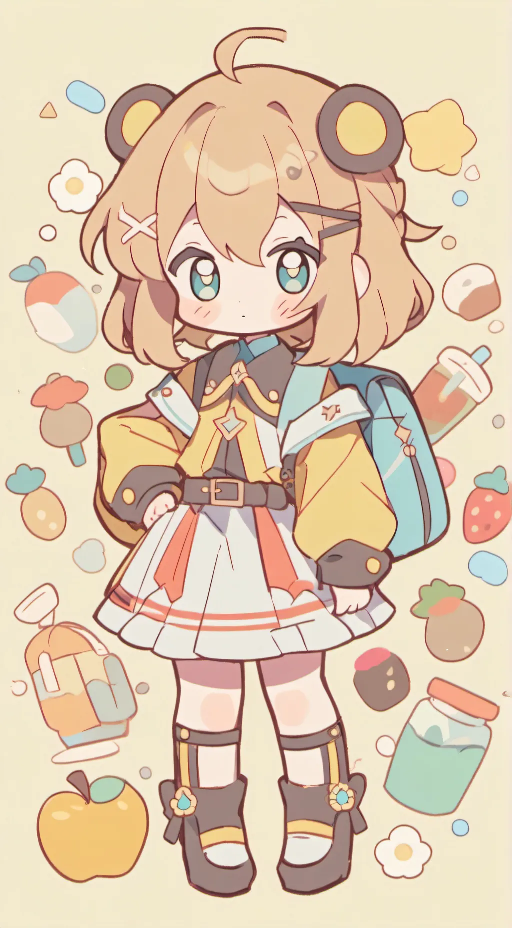 ai character: tu hermana  background