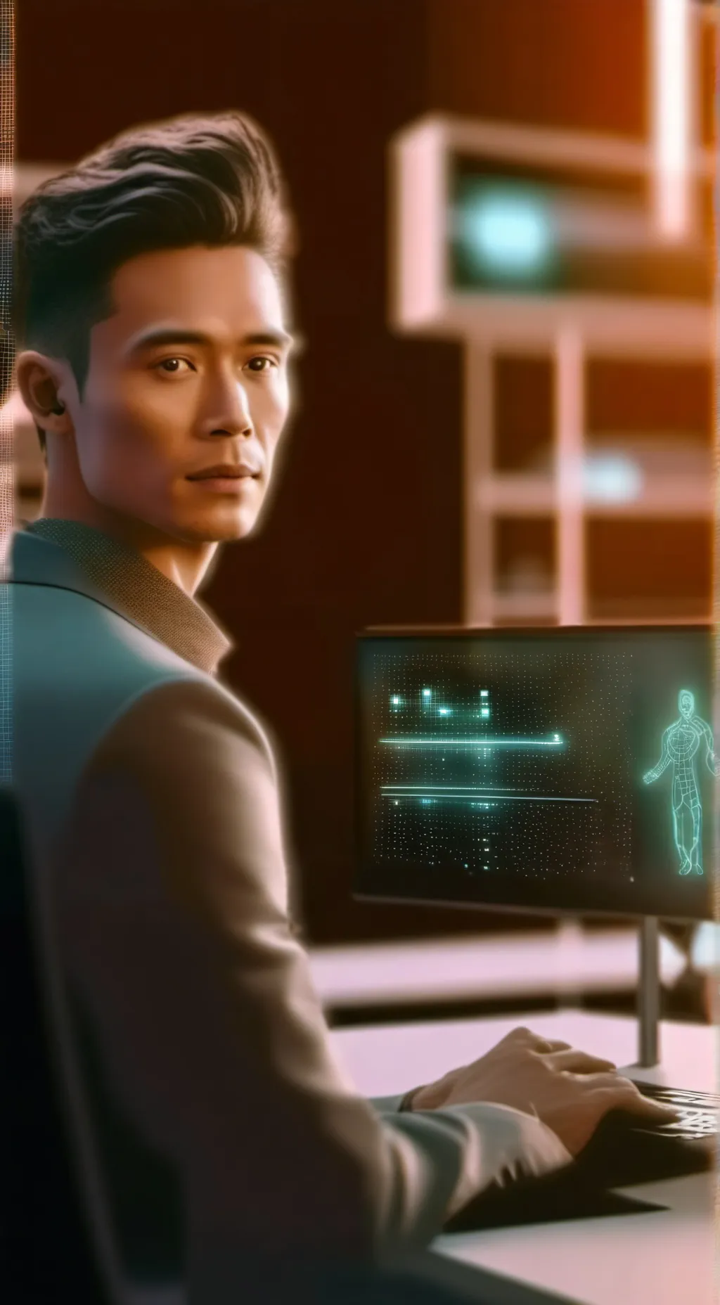 ai character: Gi-hun team  background