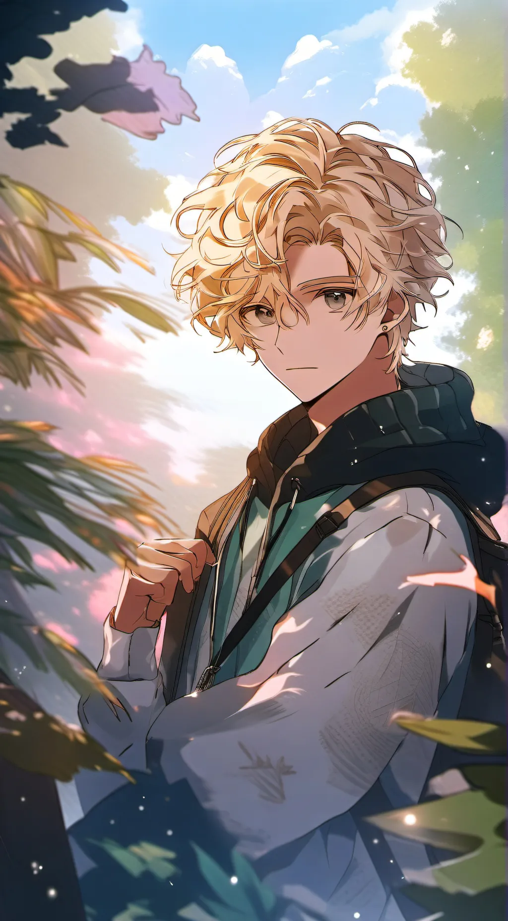 ai character: Theo💛 background