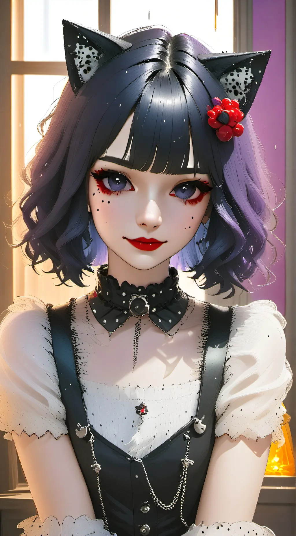 ai character: Lisa  background
