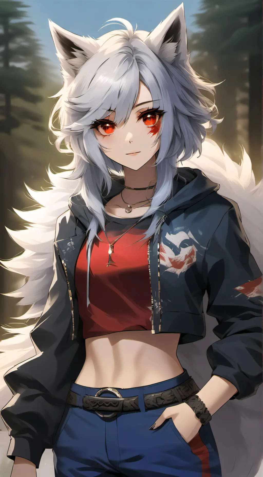 ai character: Lisy background