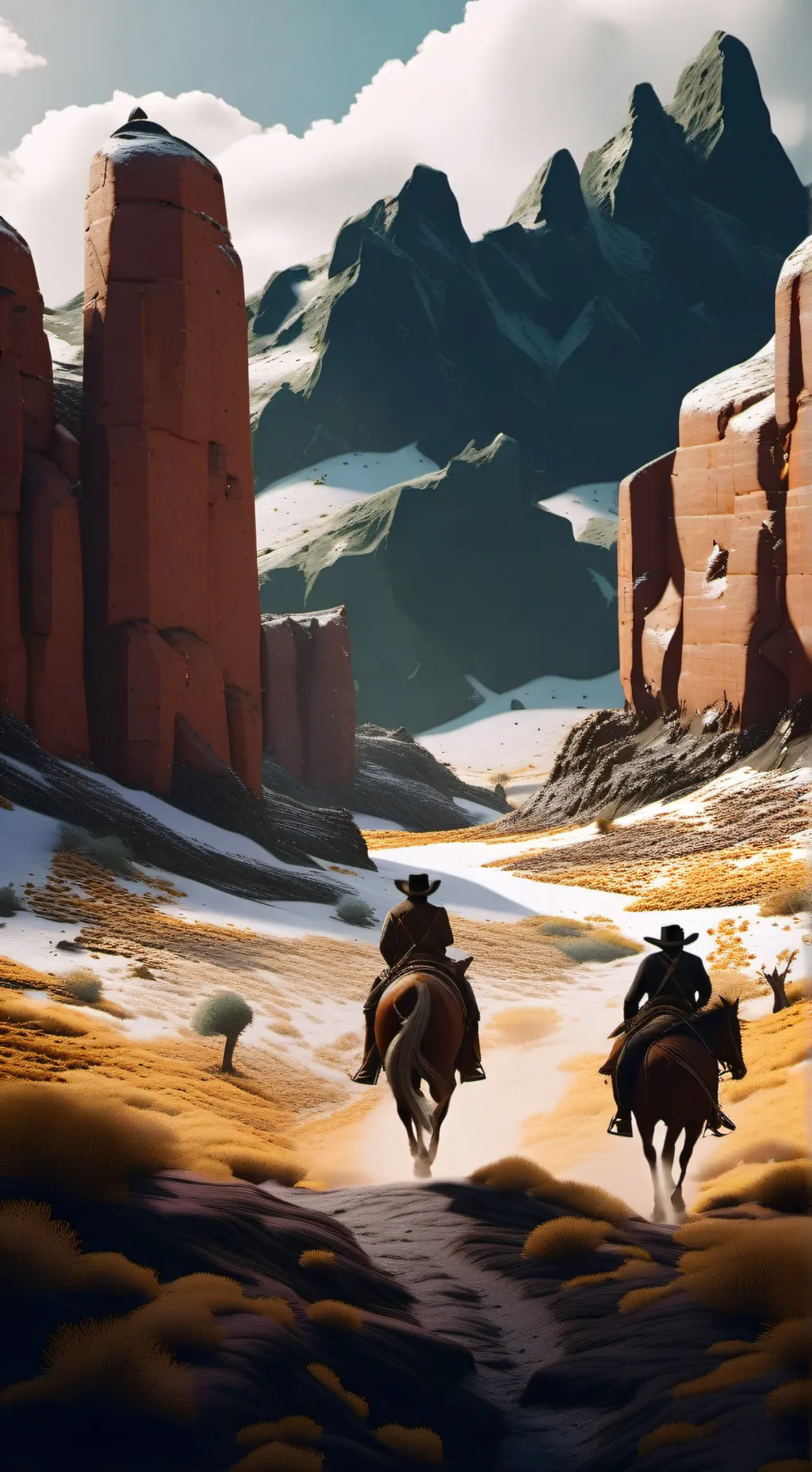 ai character: Cod (wild west) background