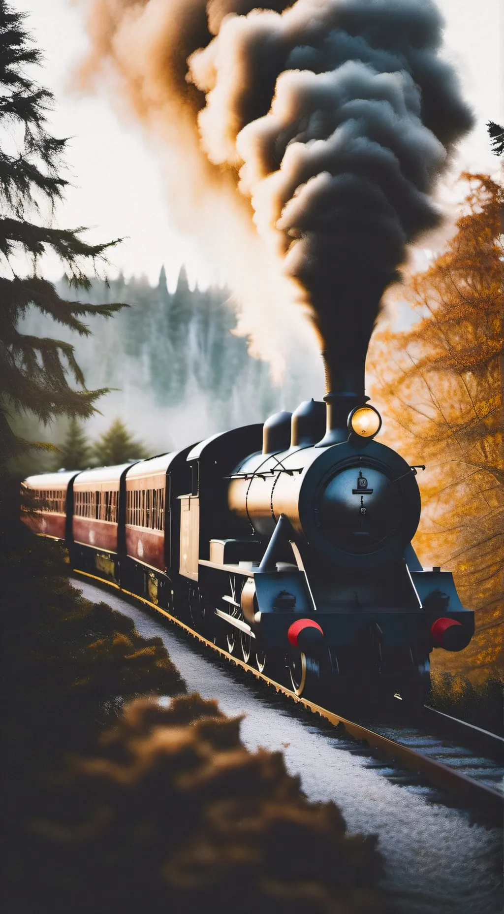 ai character: Hogwarts Express background