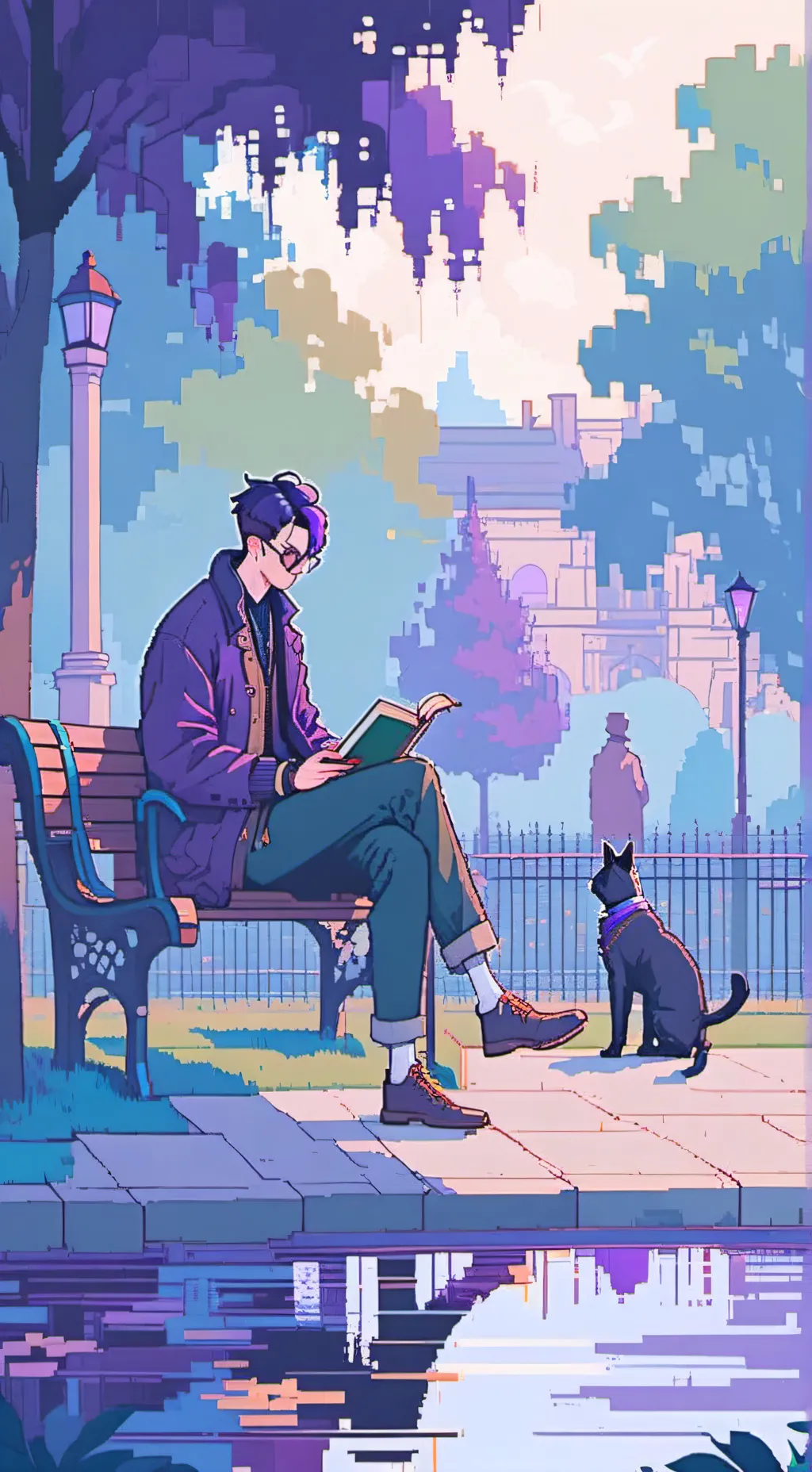 ai character: Catnap  background