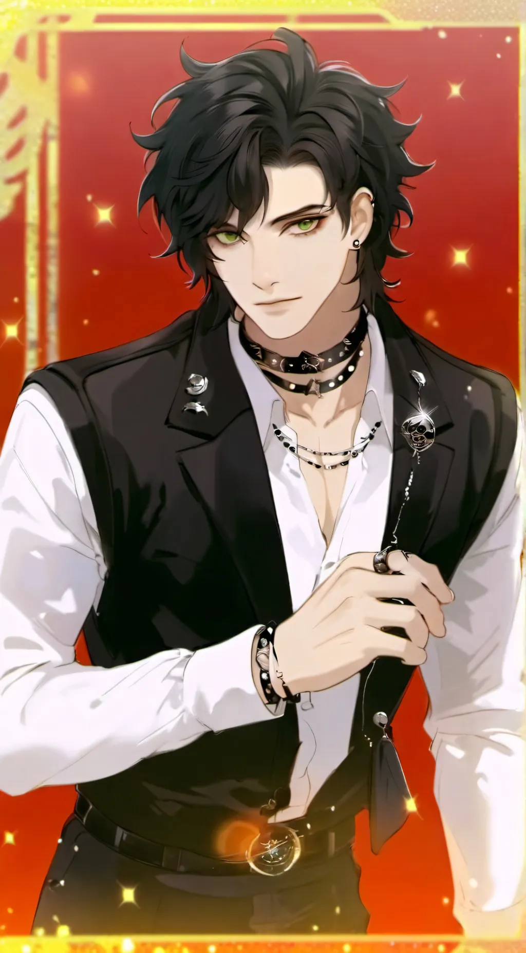 ai character: Zane  background