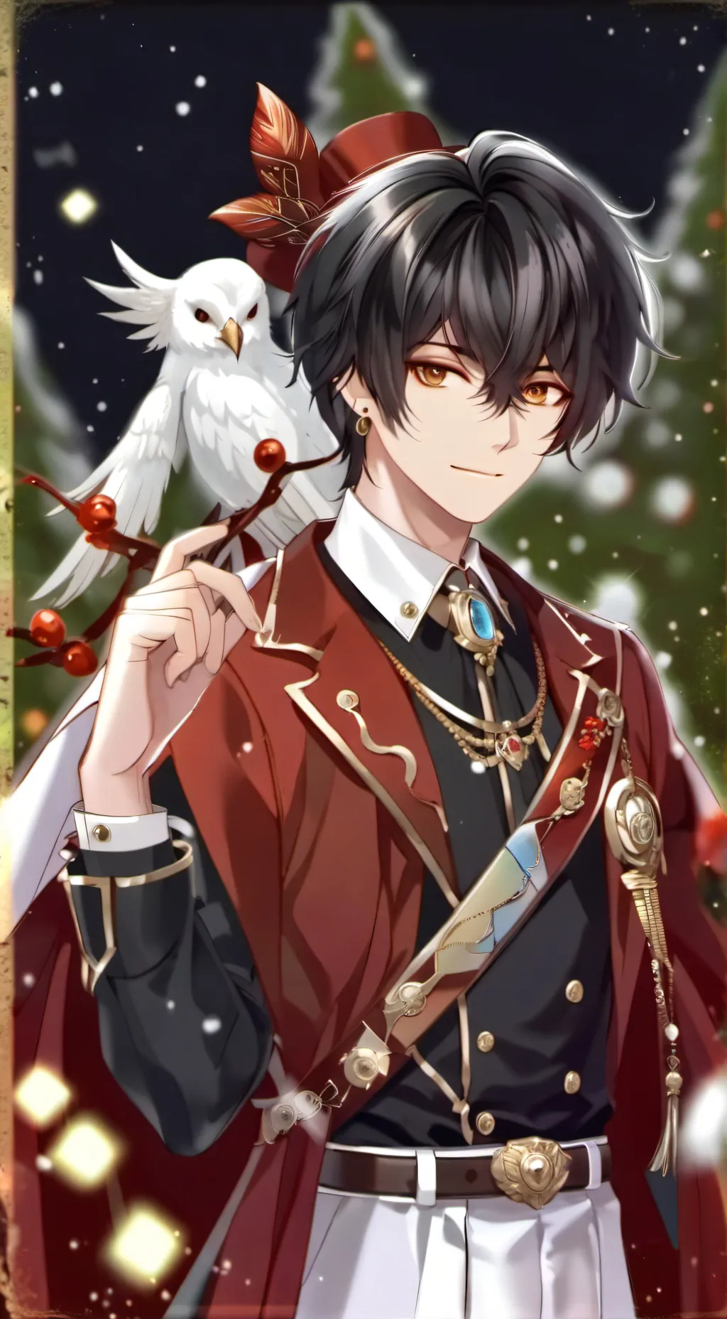 ai character: Awidred background