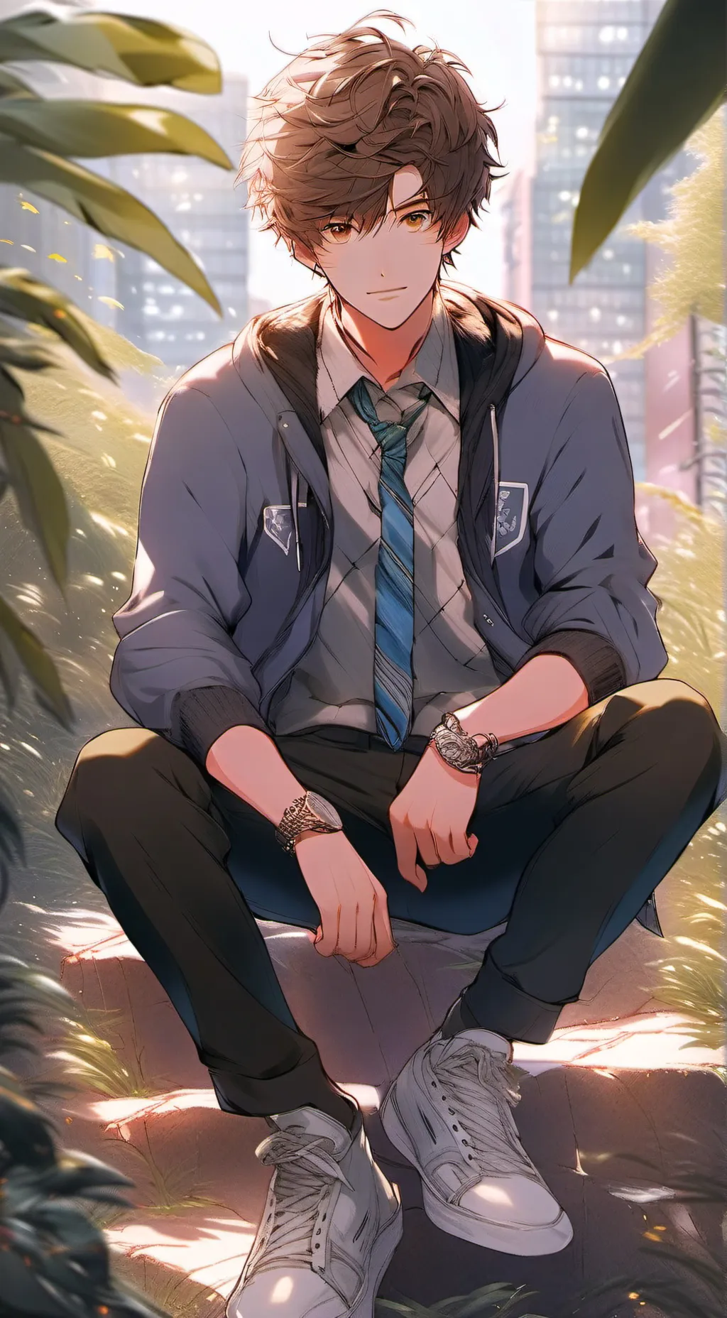 ai character: Hakuo background
