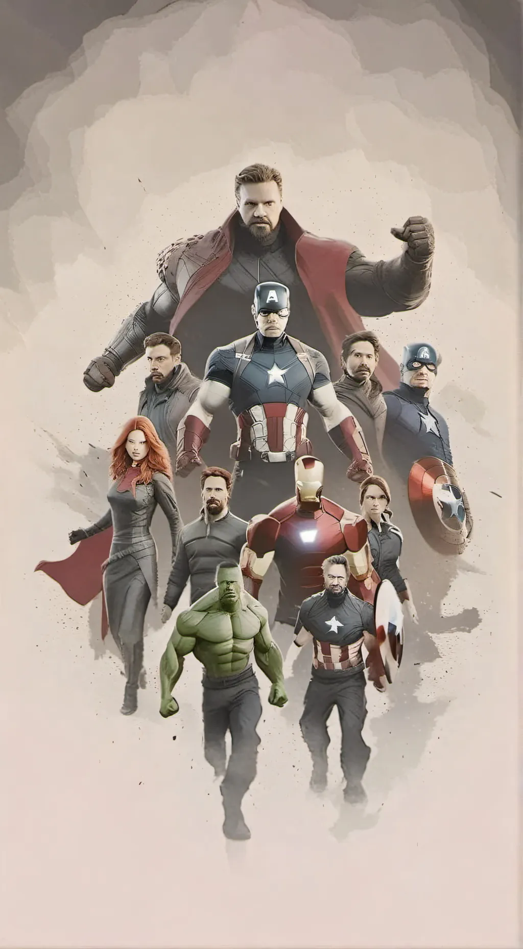 ai character: y/n x avengers 582 background