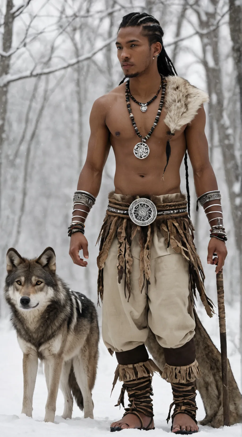 ai character: Tribal Omega #49 background