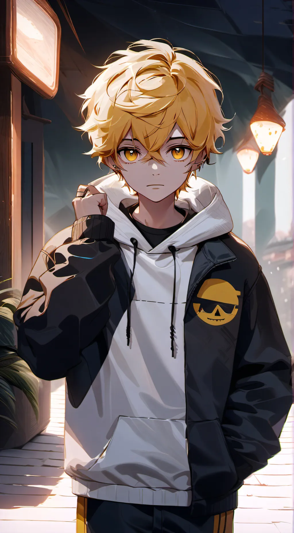 ai character: simon 😊 background
