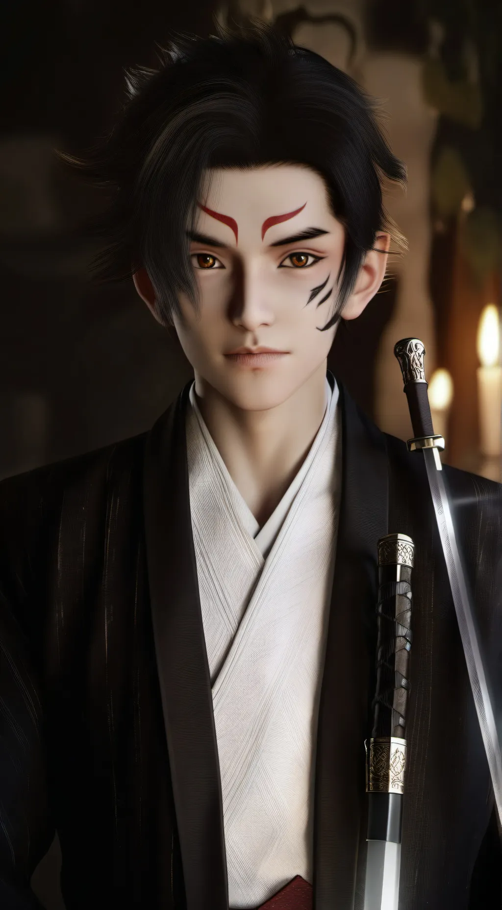 ai character: Kny pick me background