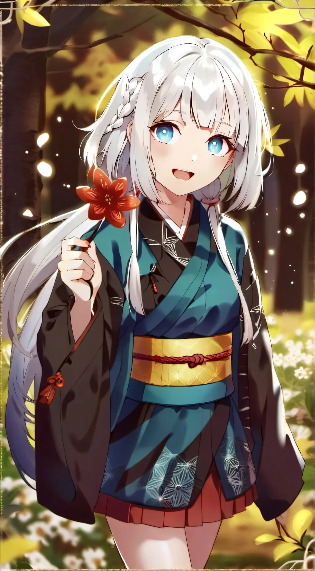 ai character: Demon slayer background