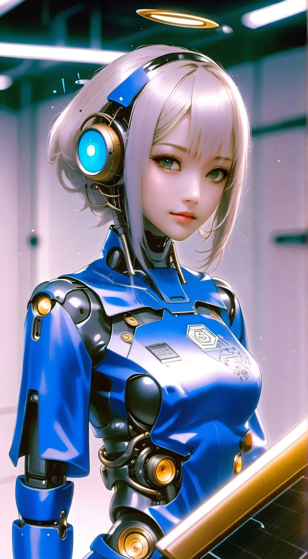 ai character: Harmonia background
