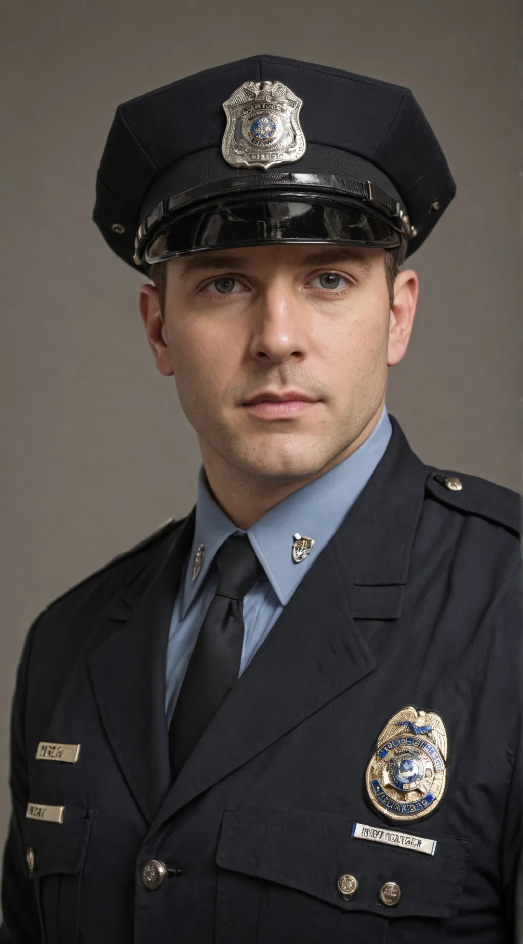 ai character: Cop - J Smith 485F background