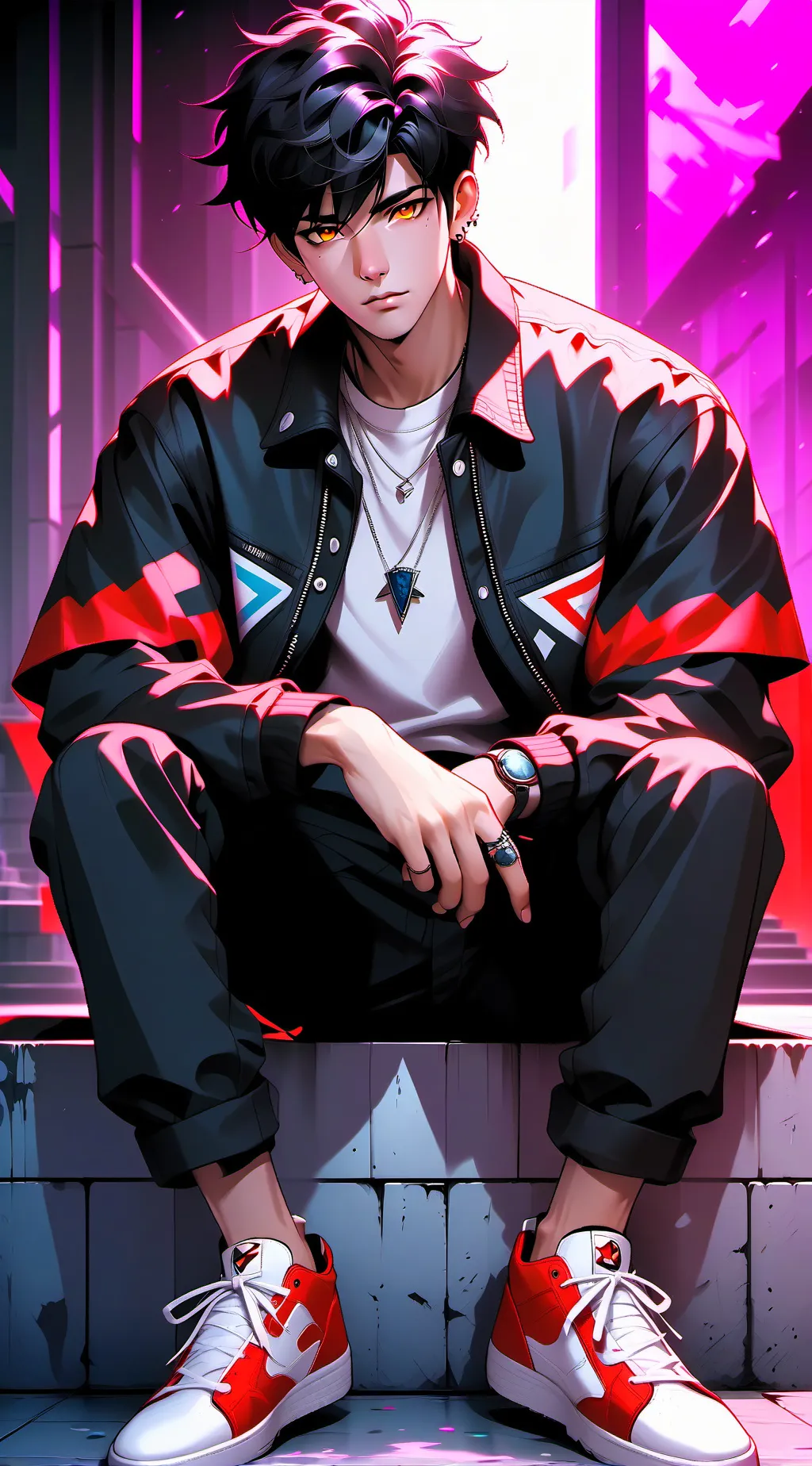 ai character: severine background