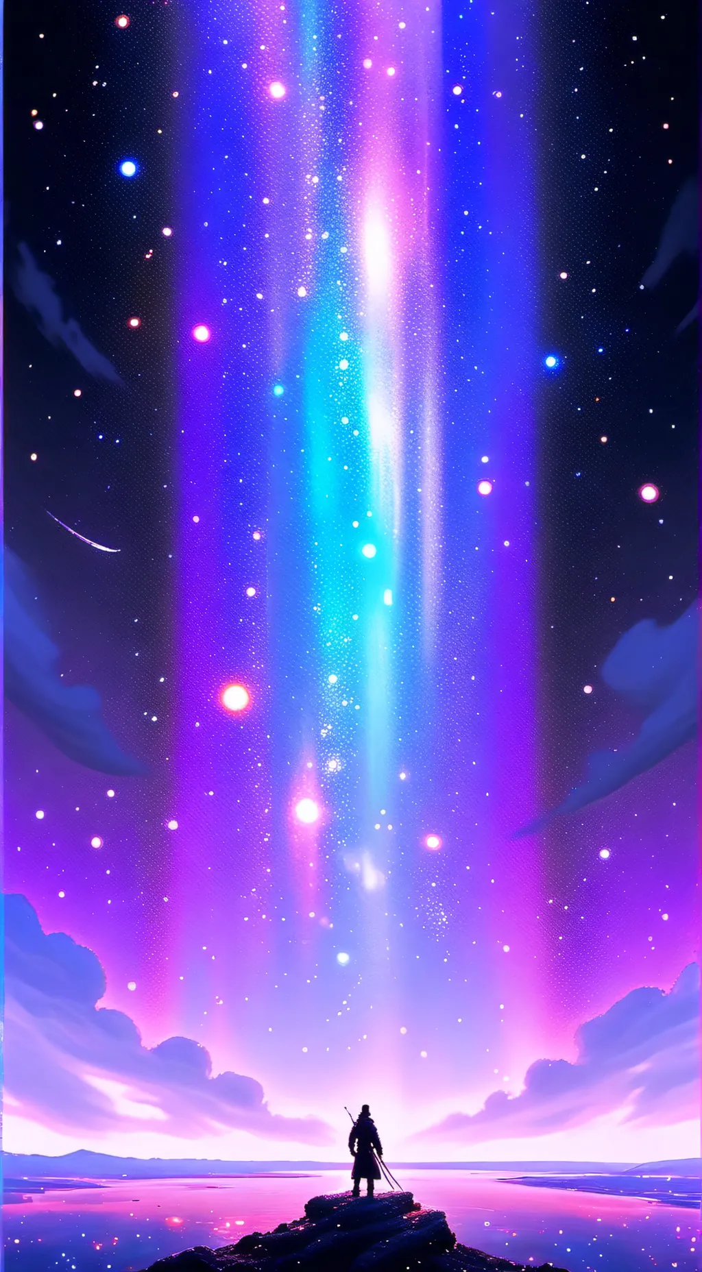 ai character: лаки двер background