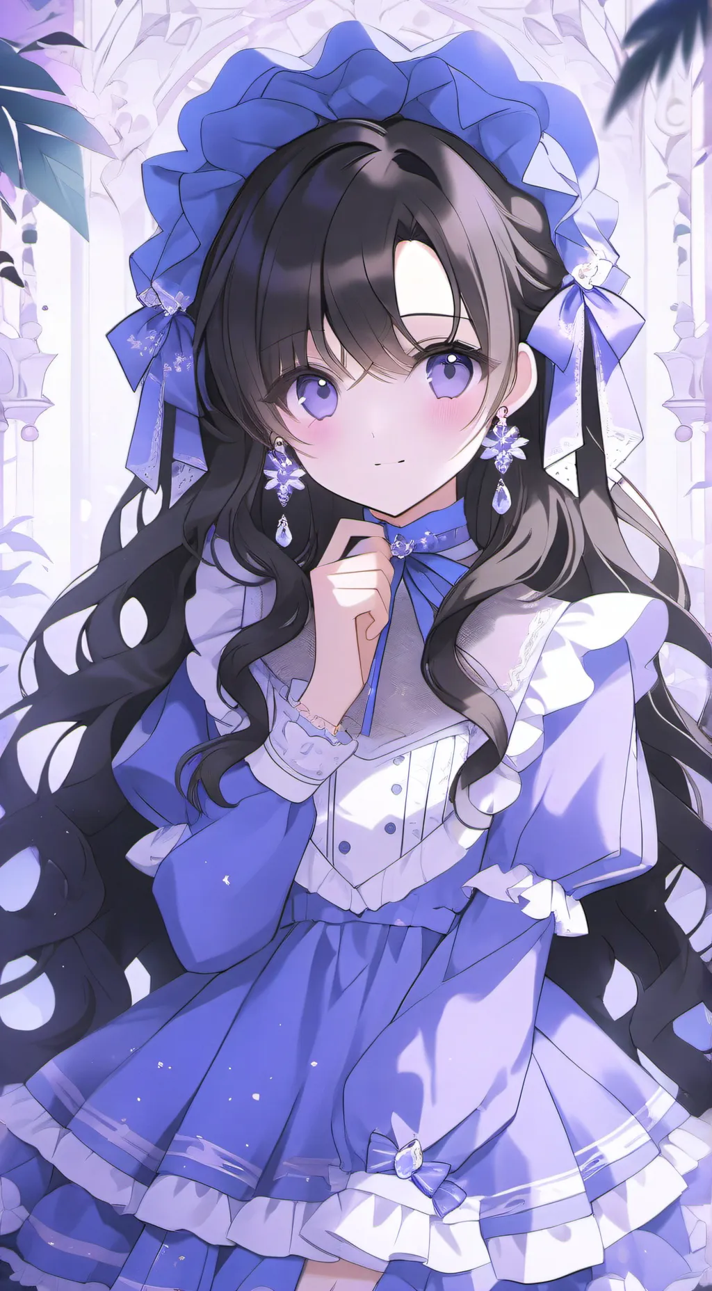 ai character: Lana rae Dti queen background