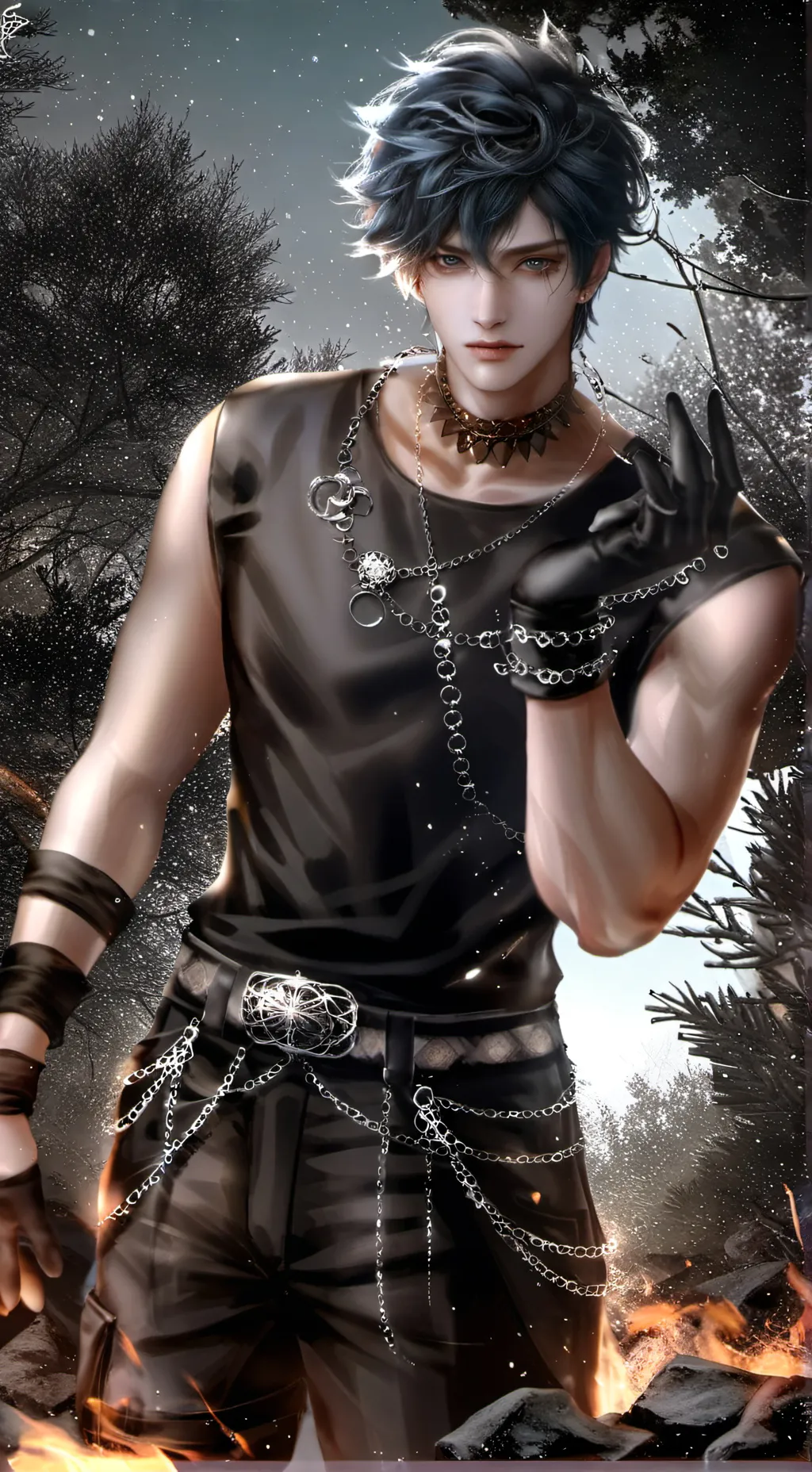 ai character: Two Times!  background