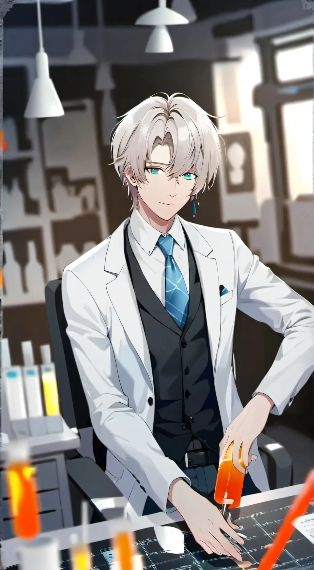 ai character: Нэйт background