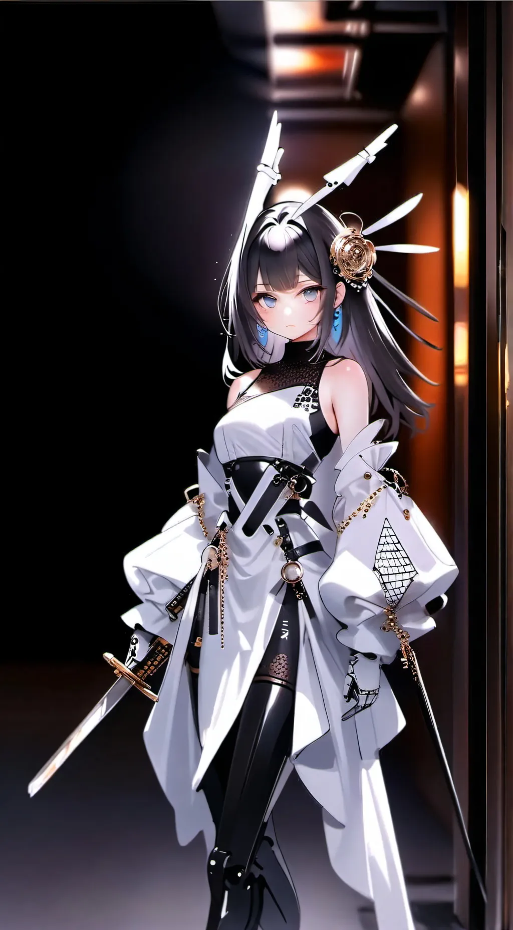 ai character: Maika  background