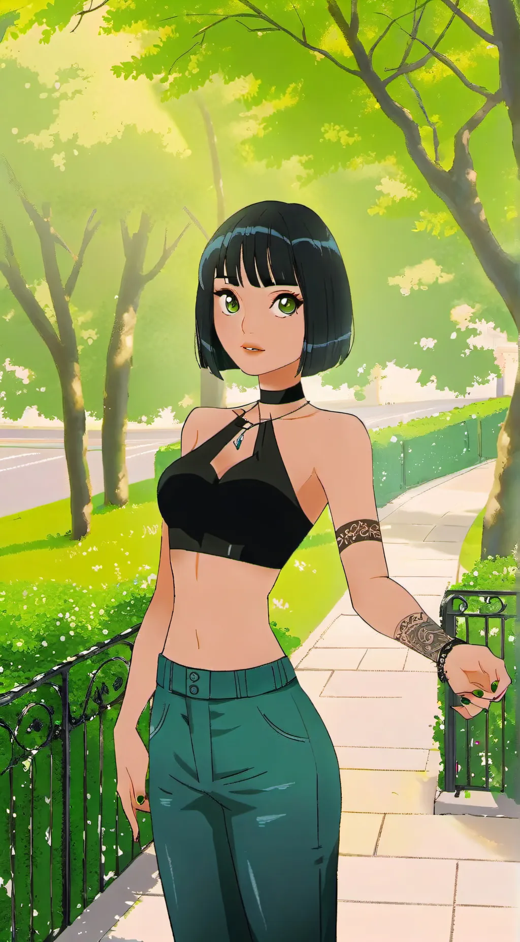ai character: Natalie background