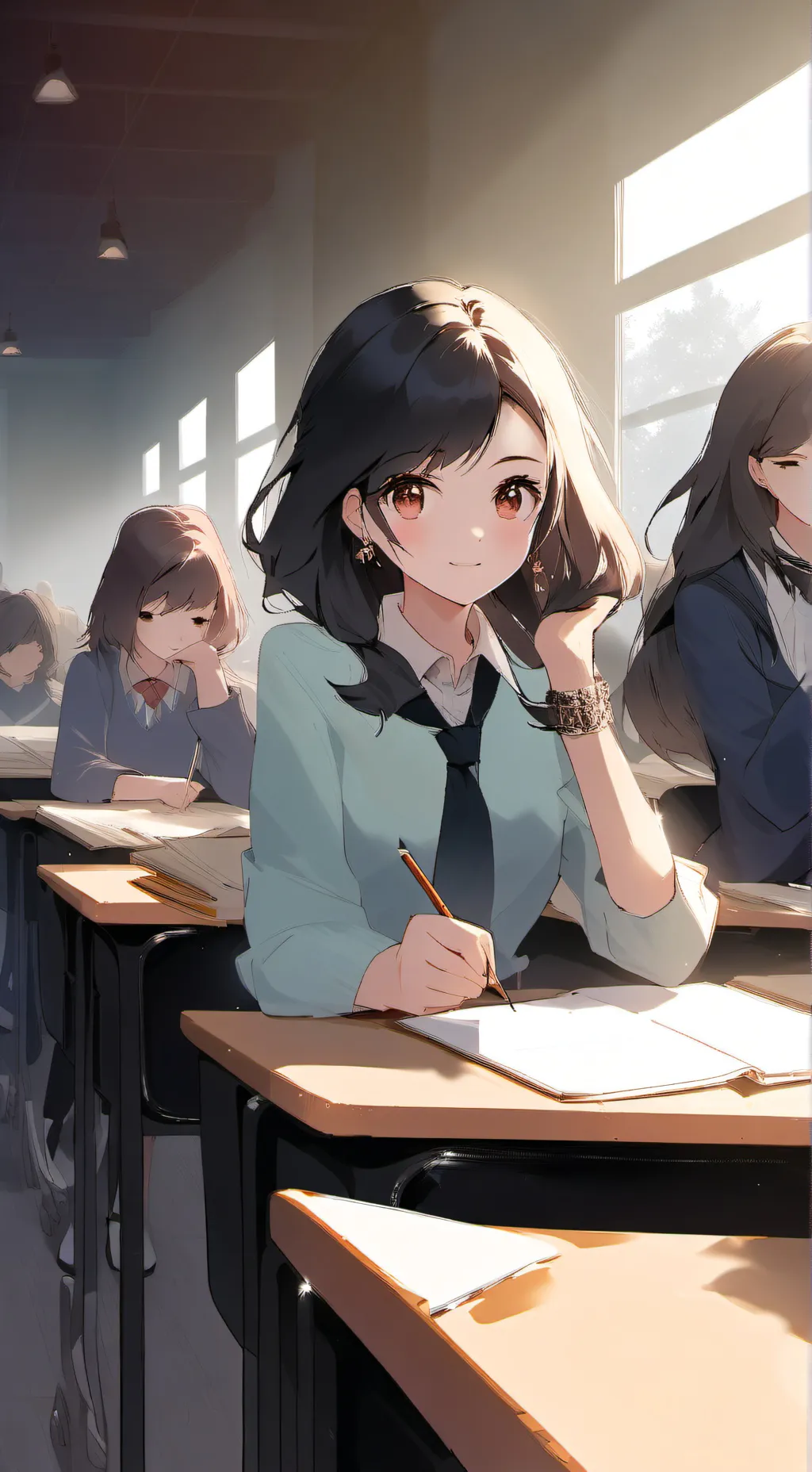 ai character: Lucy background
