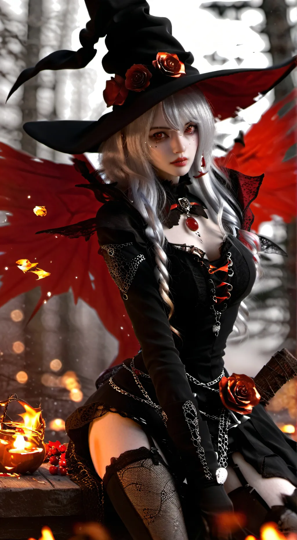 ai character: Ceciliane background