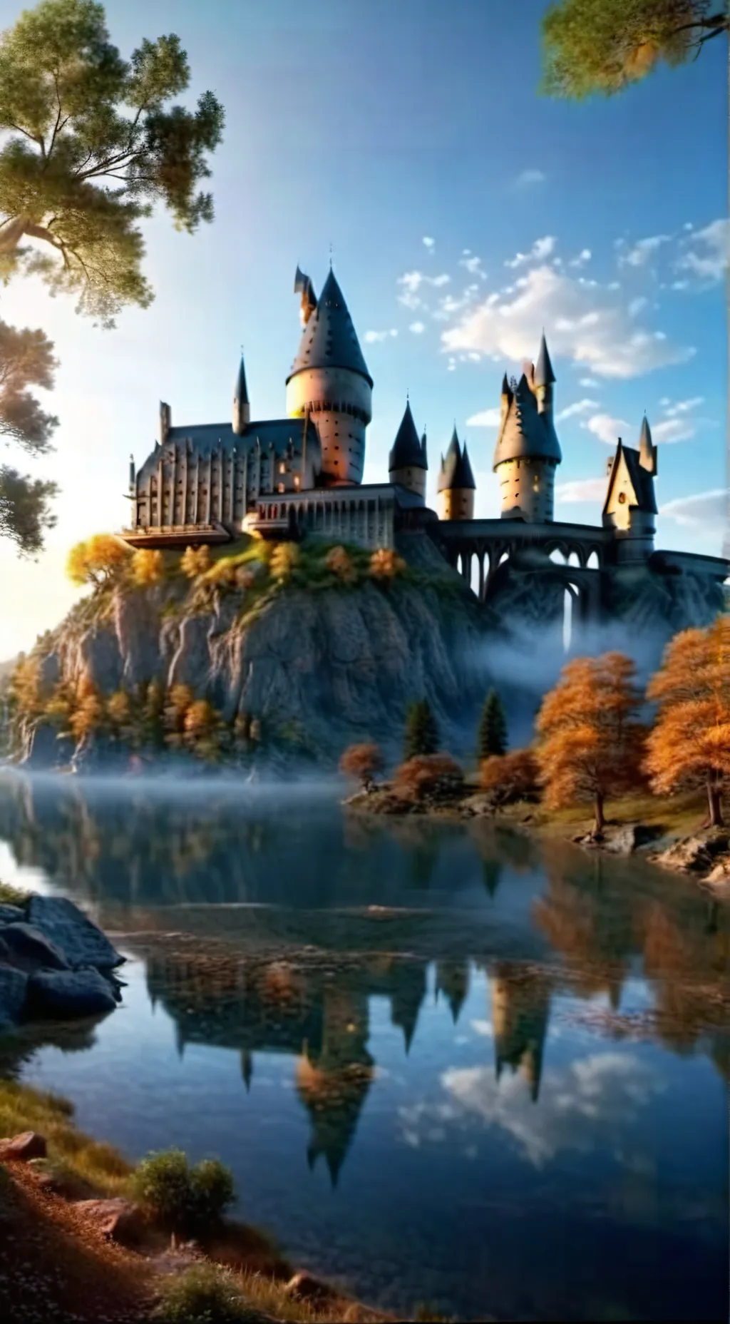 ai character: MHA in Hogwarts!?  background