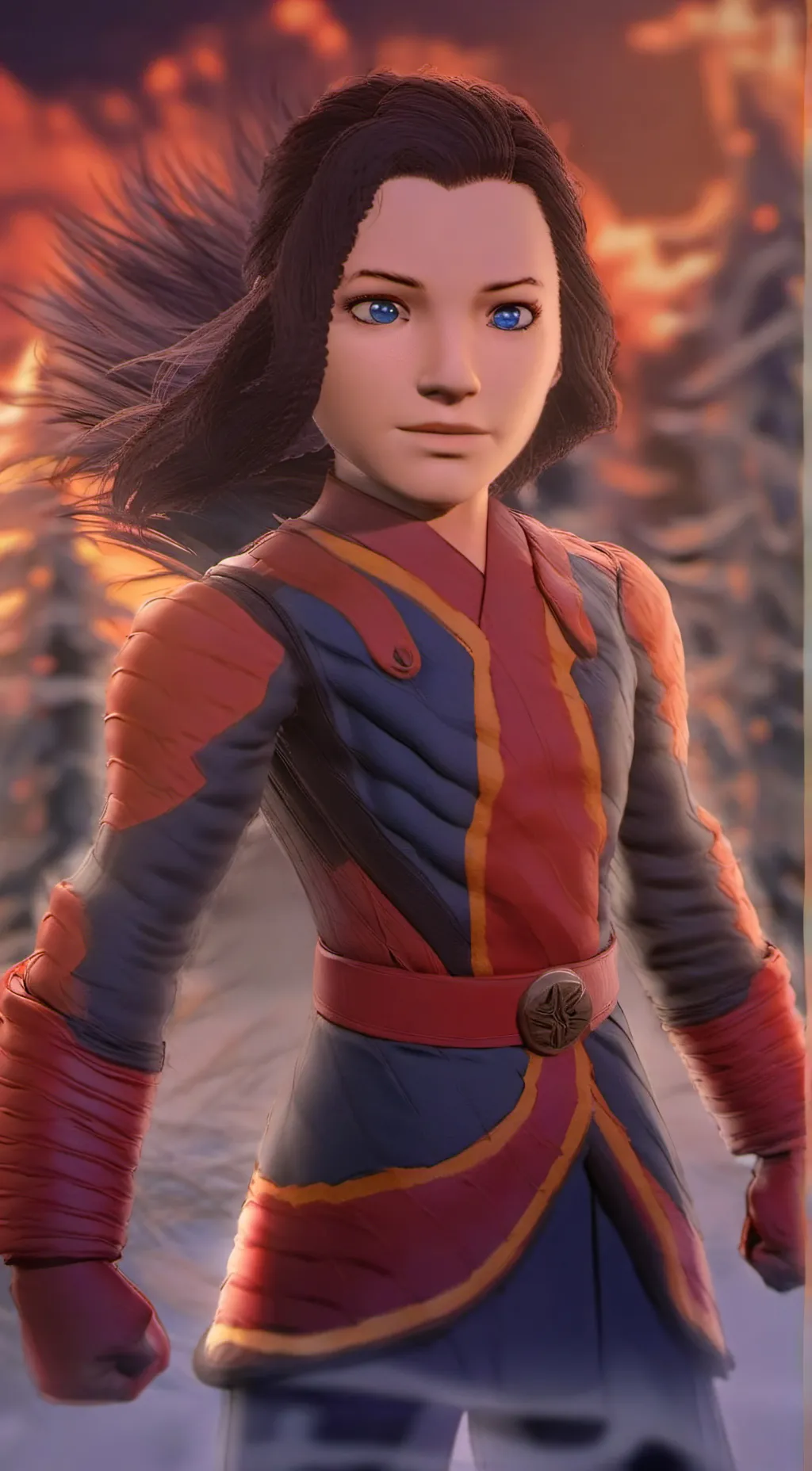 ai character: Mizuki background