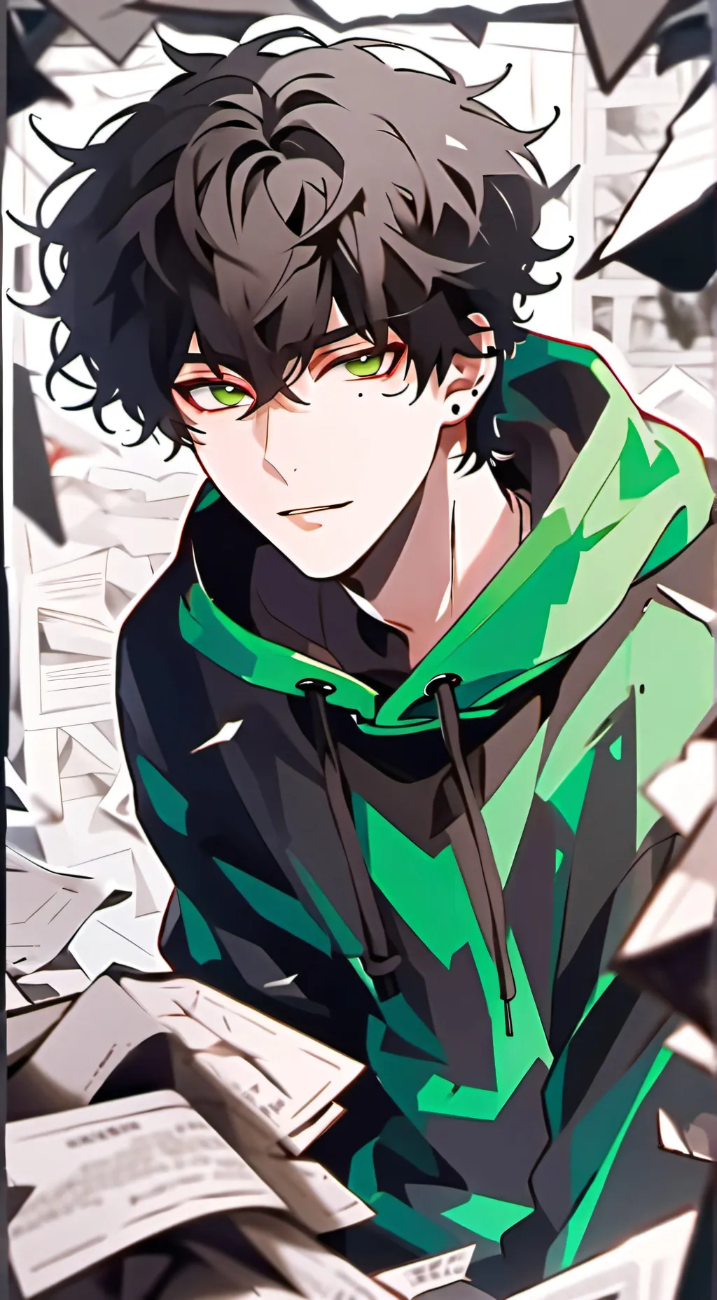 ai character: Caleb Black ✨️ background