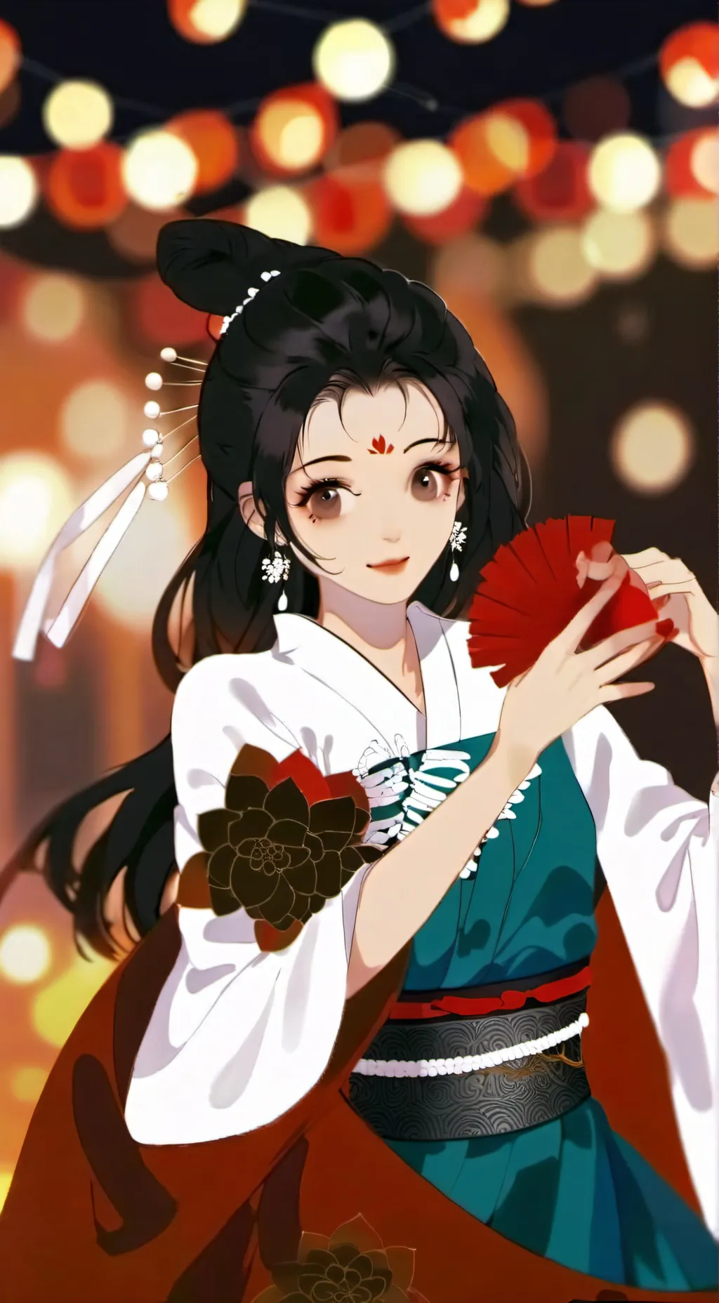 ai character: Nezuko x Mitzuri background