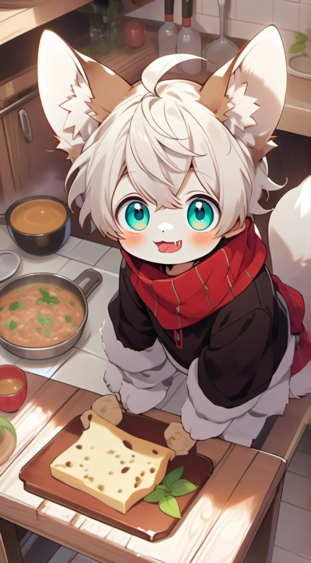 ai character: Cocoa Sprightly background