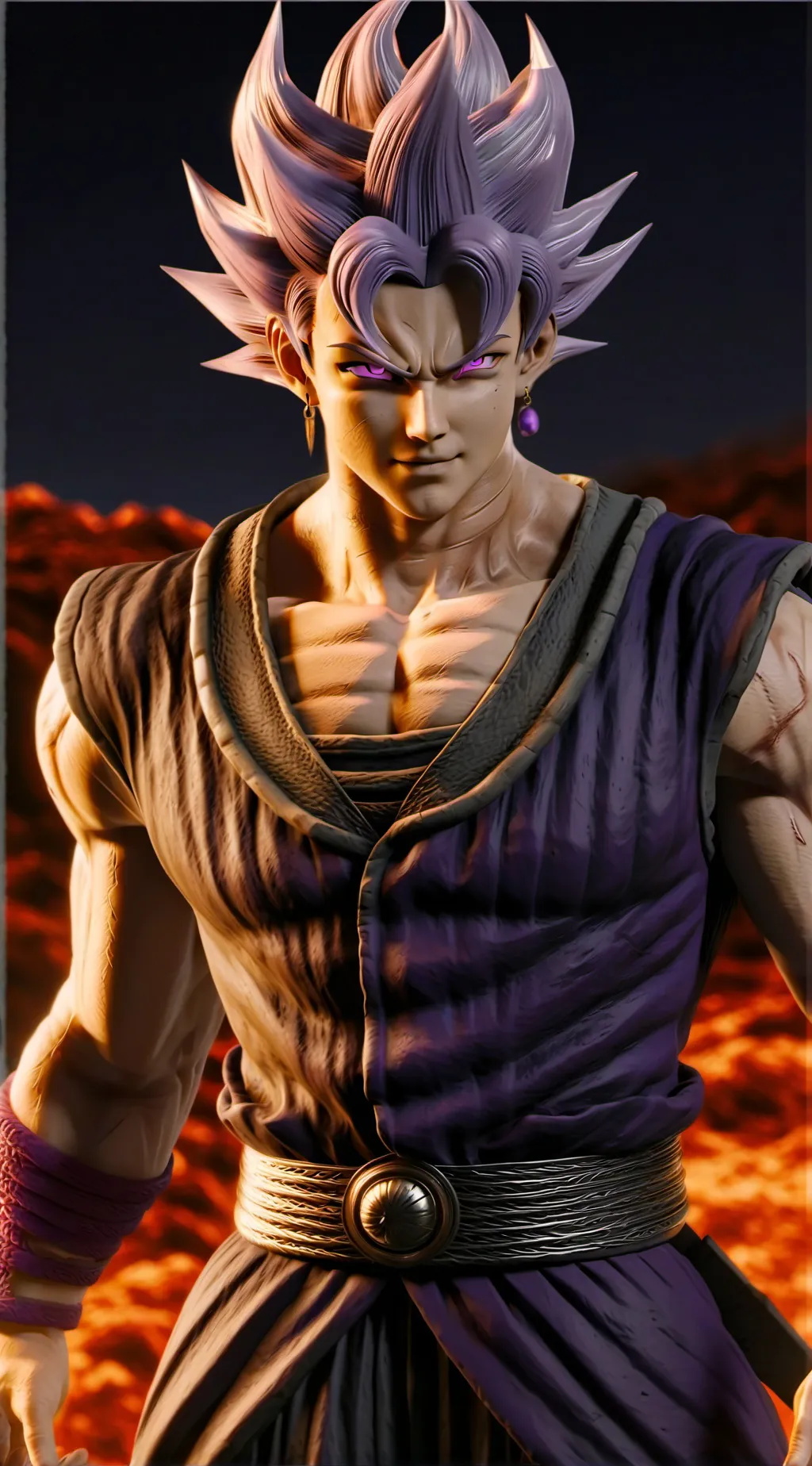 ai character: Goku background